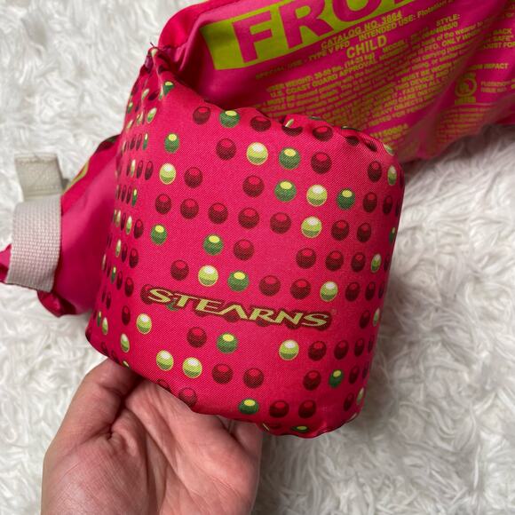 Stearns Puddle Jumper Floatation Device Swim Floaties Child Size 30-50lbs Pink - Picture 6 of 8